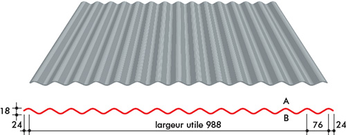 C1 TOITURE ONDULEE 988.14 TOP OI-1