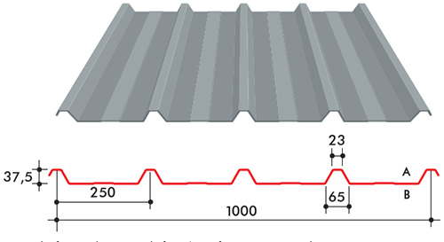 C2 TOITURE NERVUREE 1000.38 TOP OI-1